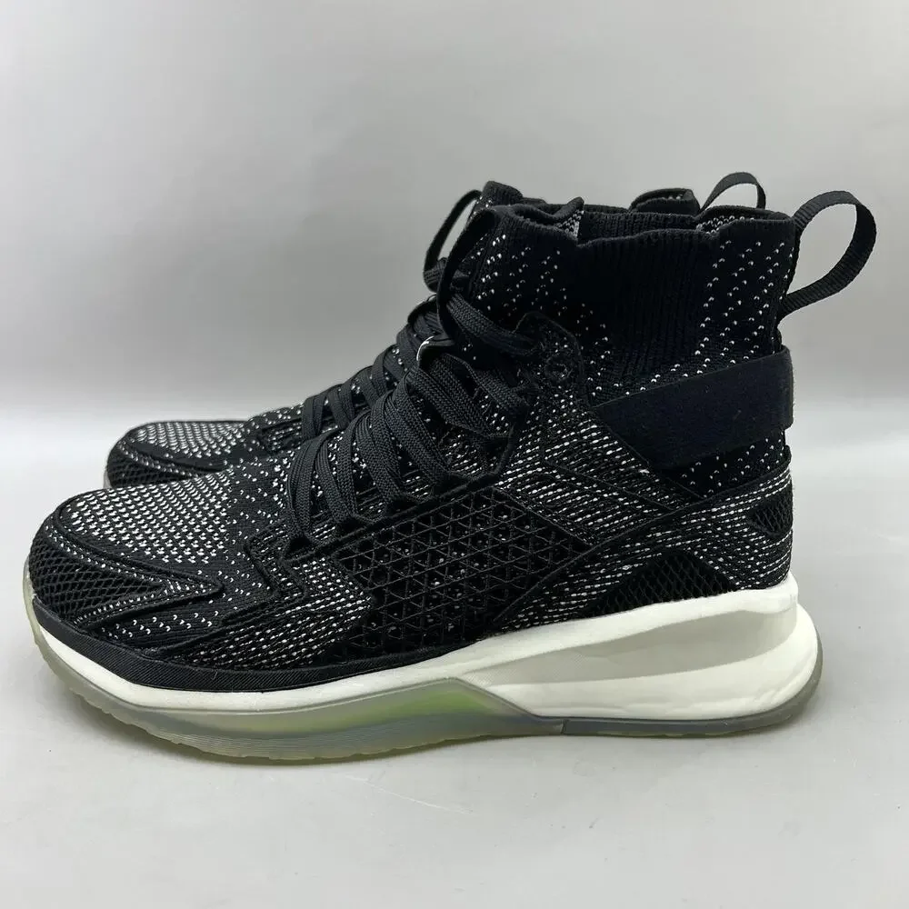 APL Concept X Basketball Shoes Women Size 7 Black White High Top Comfort Sneaker
